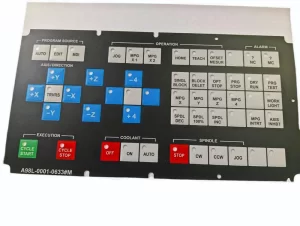 A98L-0001-0633#M Fanuc Membrane Keypad / Key Sheet